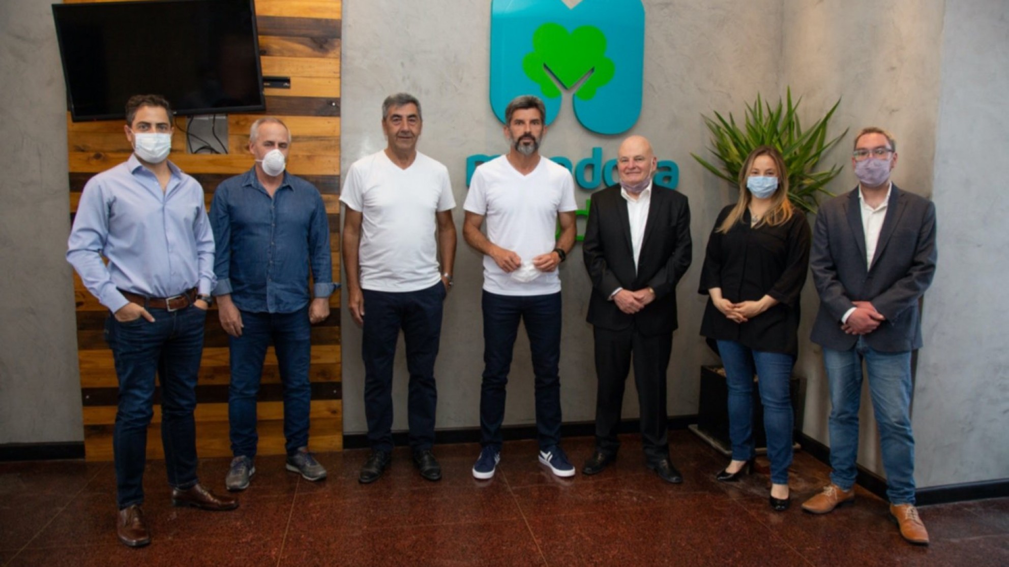La Ciudad firmó un convenio con los clubes  Independiente Rivadavia y Gimnasia y Esgrima